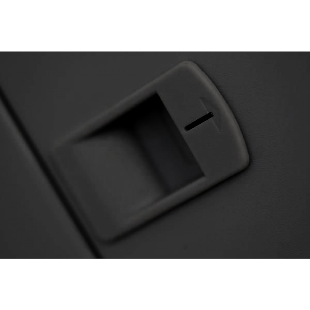 Armadio Rack 19'' a muro 9 unit&agrave; due sezioni Nero INTELLINET - immagine 6
