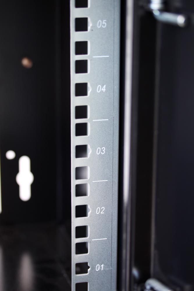 Armadio Rack 19'' a Muro 9U prof. 600 Grigio Assemblato TECHLY PROFESSIONAL - immagine 5