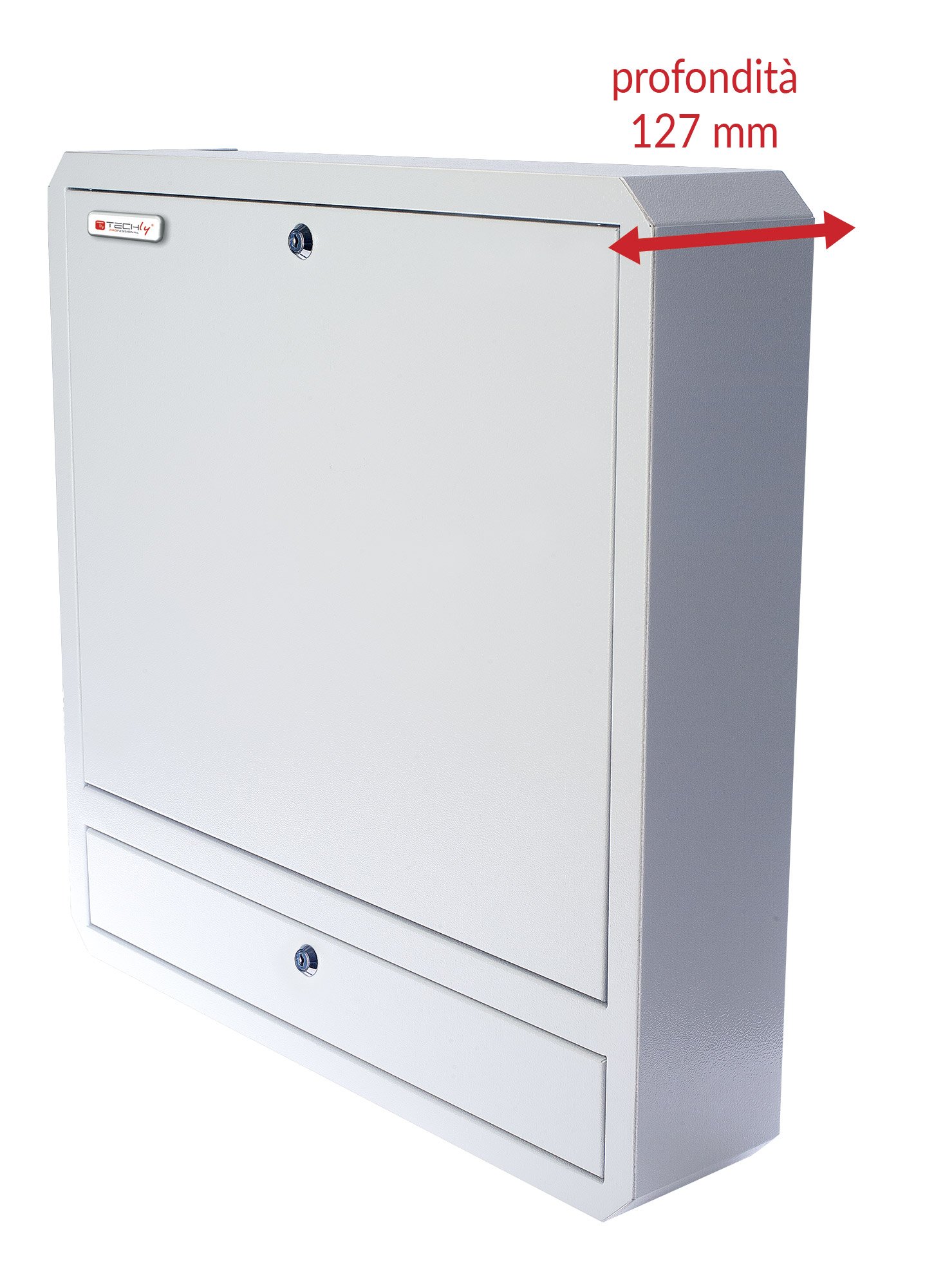 Box di Sicurezza per Notebook e Accessori per LIM Prof. 127 Bianco TECHLY PROFESSIONAL - immagine 5