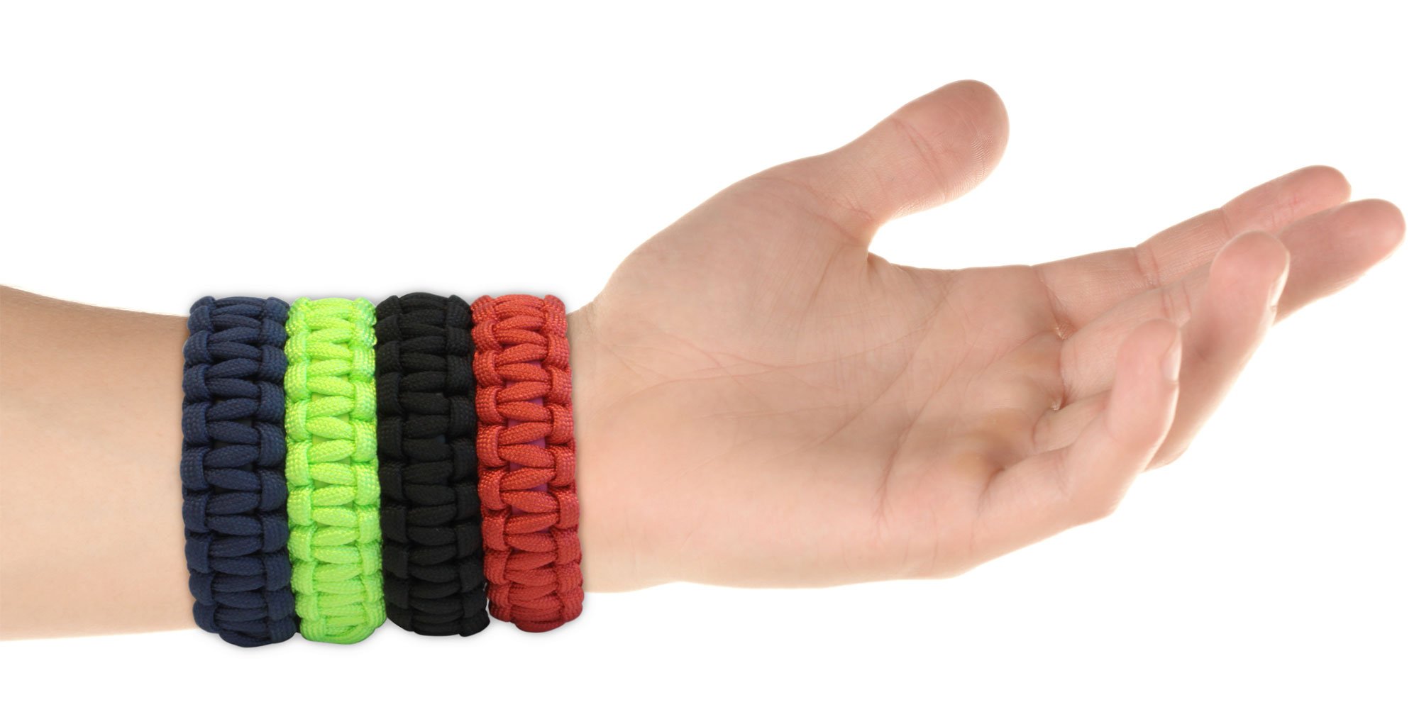Bracciale Paracord con Micro USB Verde MANHATTAN - immagine 5