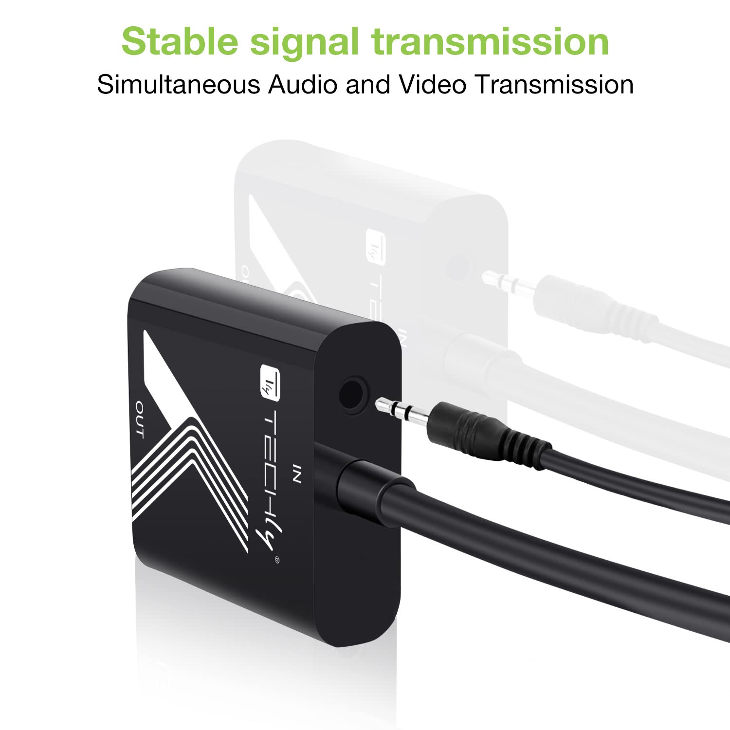 Cavo Convertitore Adattatore da HDMI™ a VGA 1920x1200 a 60Hz con Audio 3.5'' TECHLY - immagine 5