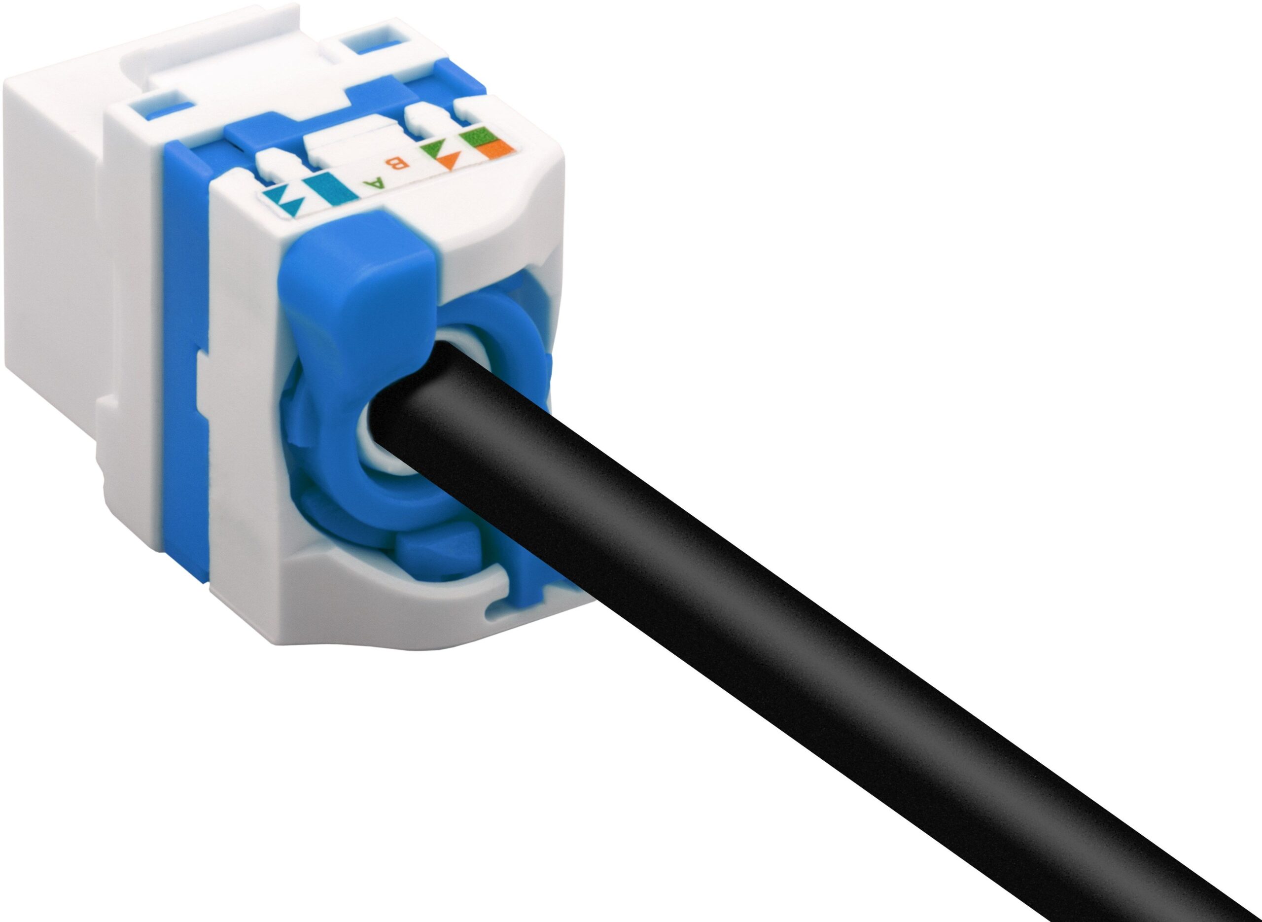Frutto Keystone RJ45 Cat.6 UTP Tooless TECHLY PROFESSIONAL - immagine 5