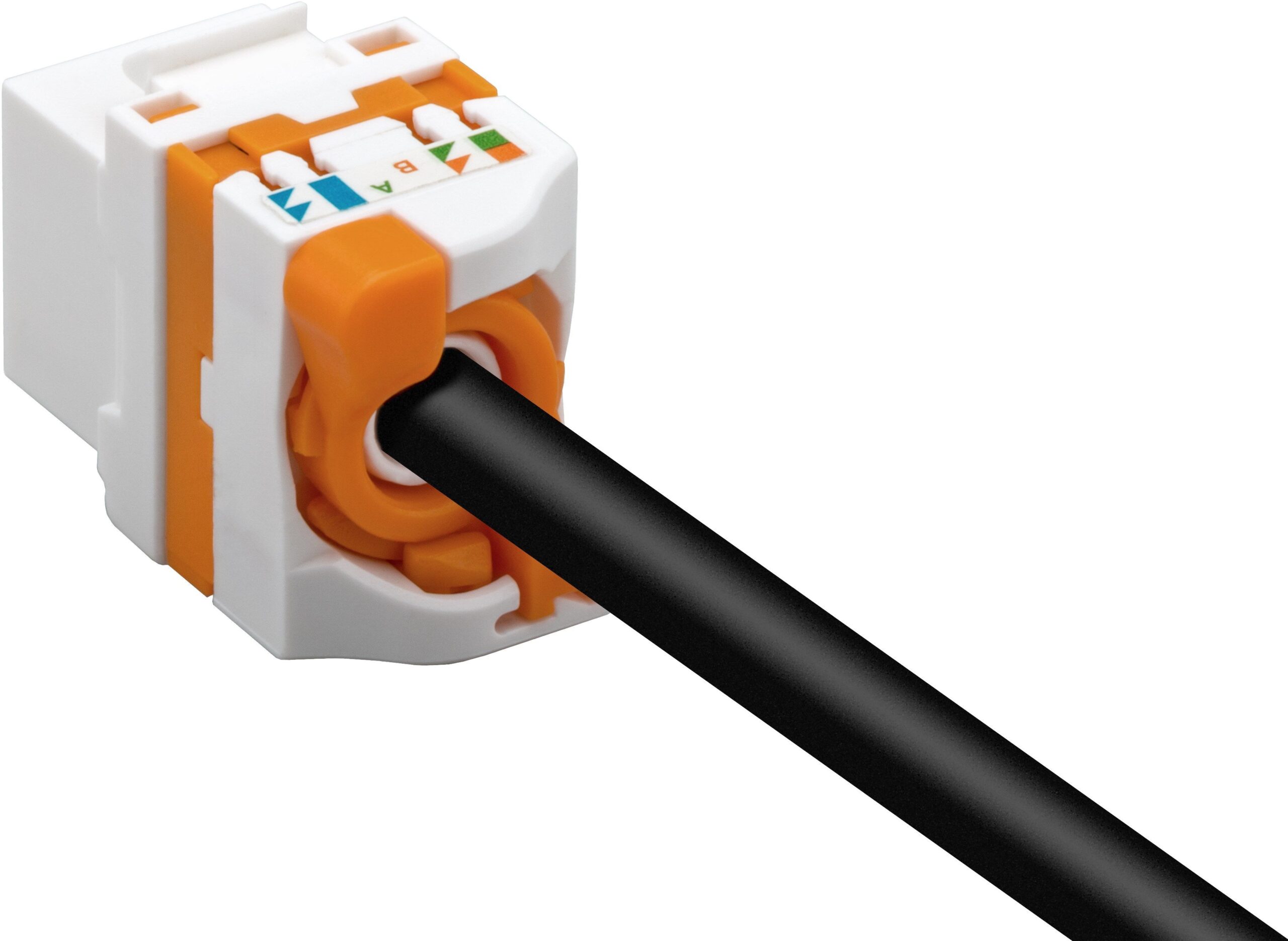 Frutto Keystone RJ45 Cat.6A UTP Tooless TECHLY PROFESSIONAL - immagine 5