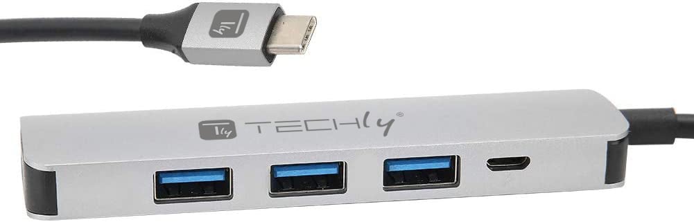 Hub USB-C™ SuperSpeed 3 Porte USB3.0 con HDMI 4K e PD TECHLY - immagine 5
