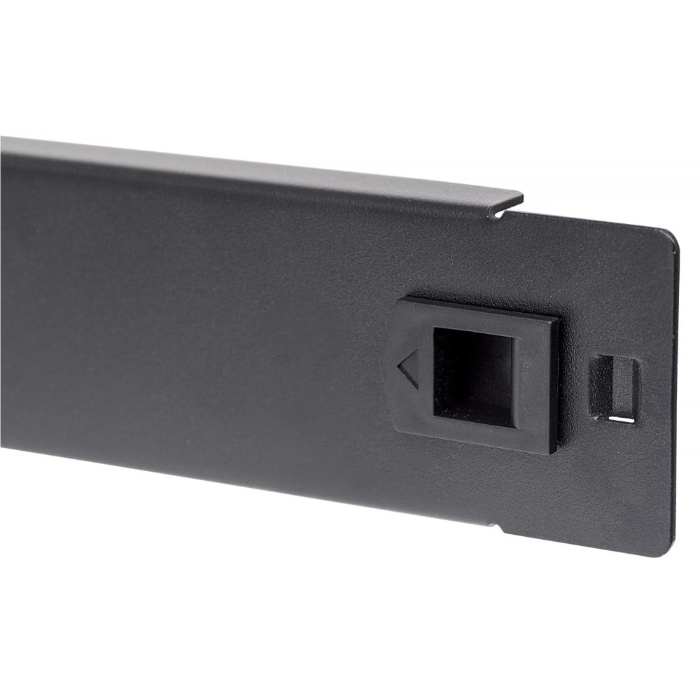 Pannello Cieco Toolless a Clip per Armadi Rack 19'' 1U Nero TECHLY PROFESSIONAL - immagine 5
