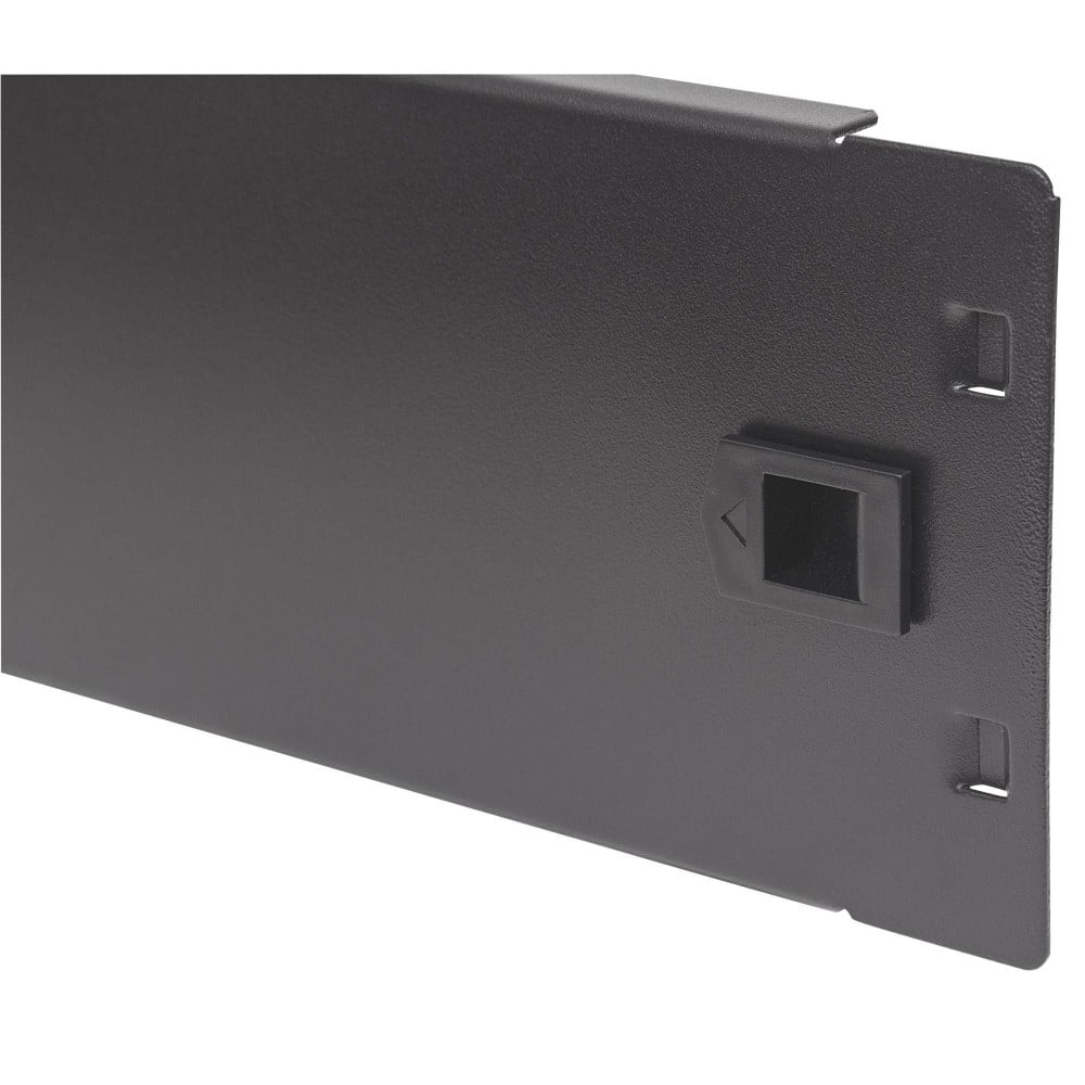 Pannello Cieco Toolless a Clip per Armadi Rack 19'' 2U Nero TECHLY PROFESSIONAL - immagine 5