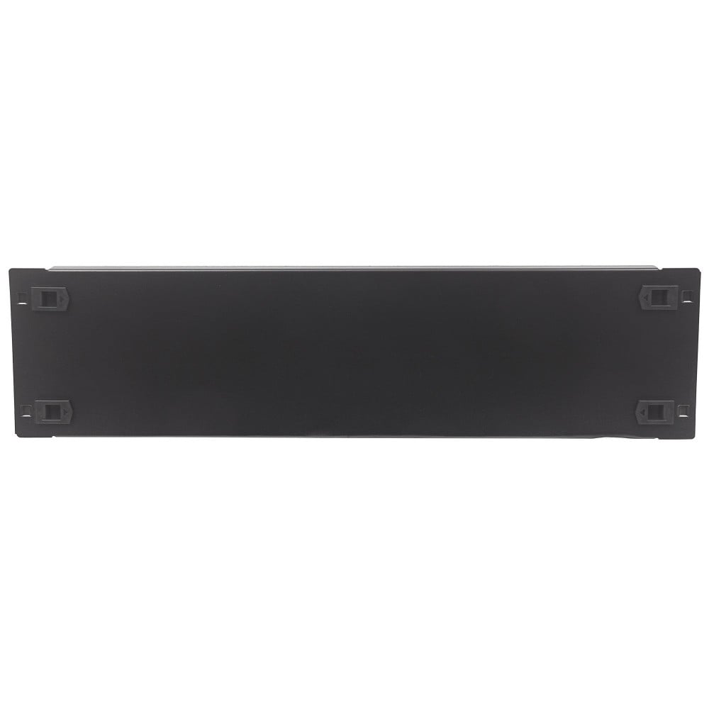 Pannello Cieco Toolless a Clip per Armadi Rack 19'' 3U Nero TECHLY PROFESSIONAL - immagine 5