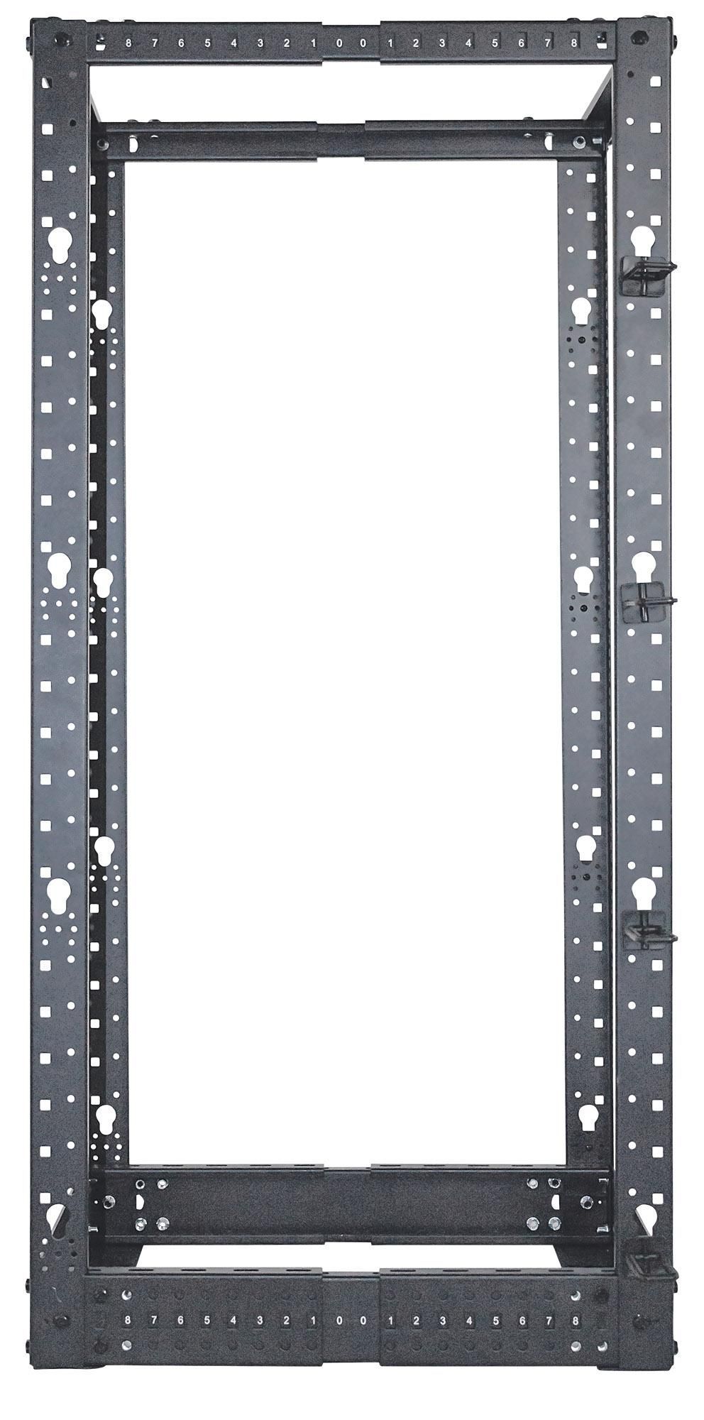 Open Frame Rack 19'' 4 Montanti 26U con profondità regolabile INTELLINET - immagine 5