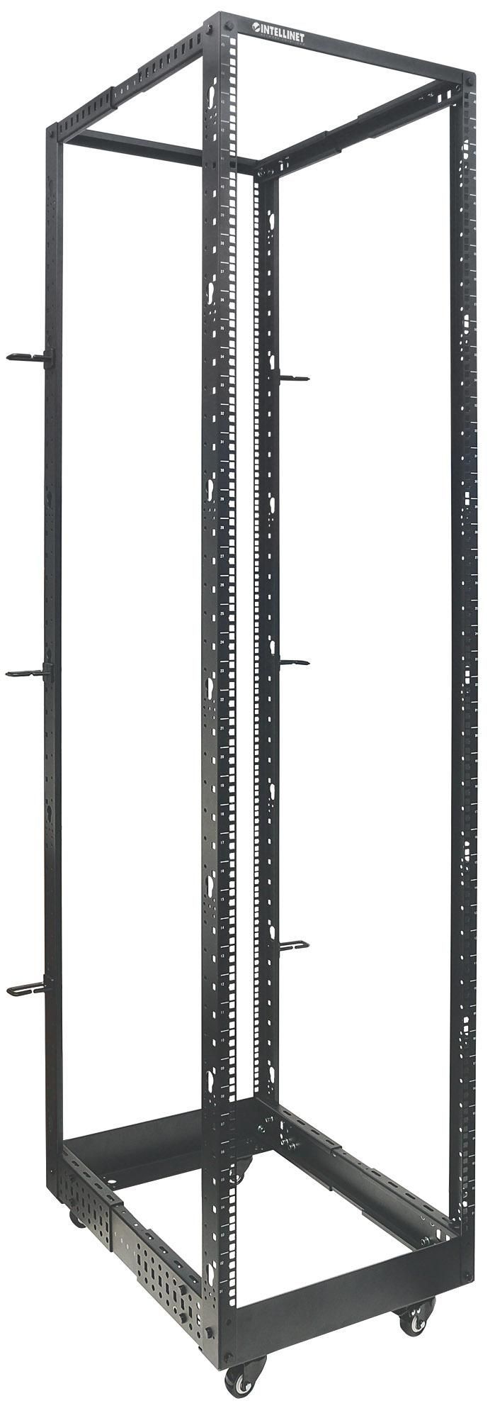 Open Frame Rack 19'' 4 Montanti 45U con profondità regolabile INTELLINET - immagine 5