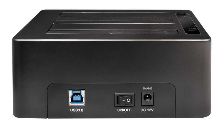 Docking Station USB3.0 Doppio Slot HDD/SSD SATA da 2.5''/3.5'' Nero LOGILINK - immagine 4