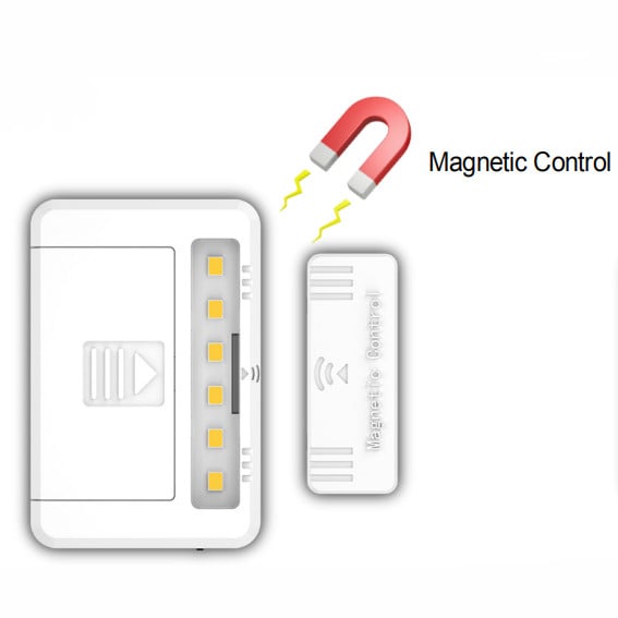 Luce LED Magnetica Adesiva per Mobili e Cassetti TECHLY - immagine 5