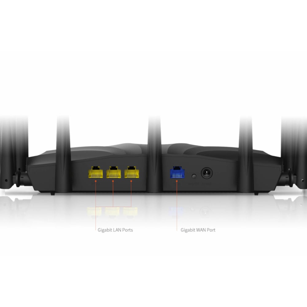 Dual-Band Gigabit WiFi Router 7 Antenne 2033 Mbps, AC23 TENDA - immagine 5