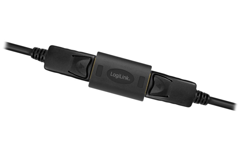 Extender Ripetitore DisplayPort DP F a DP F UHD 8K@60Hz Nero LOGILINK - immagine 4