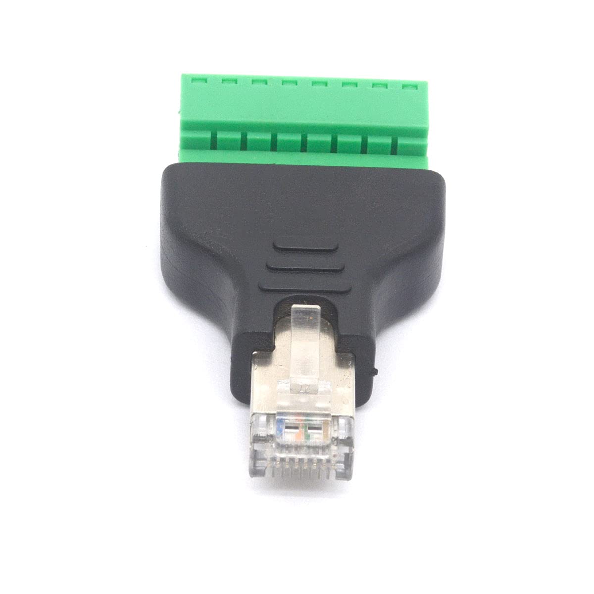 Adattatore Connettore RJ45 Maschio Terminal Block 8 pin TECHLY - immagine 5