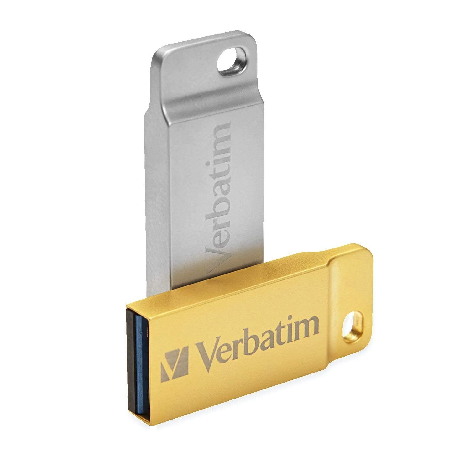 Mini Memoria USB 3.0 Verbatim con Portachiavi 64GB Oro VERBATIM - immagine 5