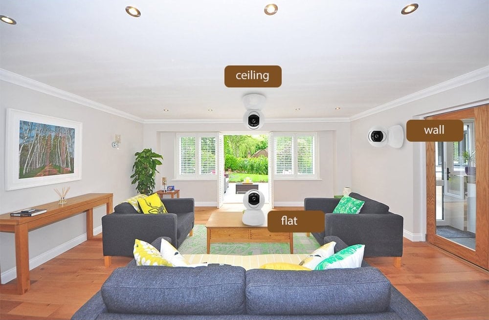 Telecamera WiFi Smart da interno PTZ HD 360°, R4040 WOOX - immagine 5
