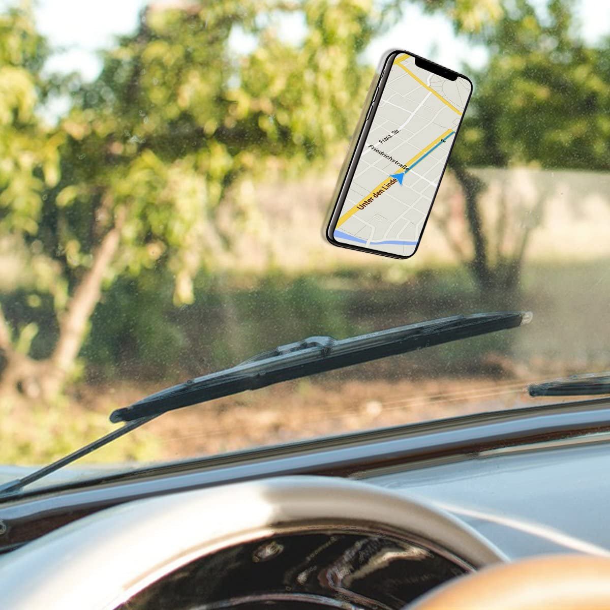 Supporto Smartphone Universale Adesivo Grip Phone con Stand Fumo Bianco FONTASTIC - immagine 5