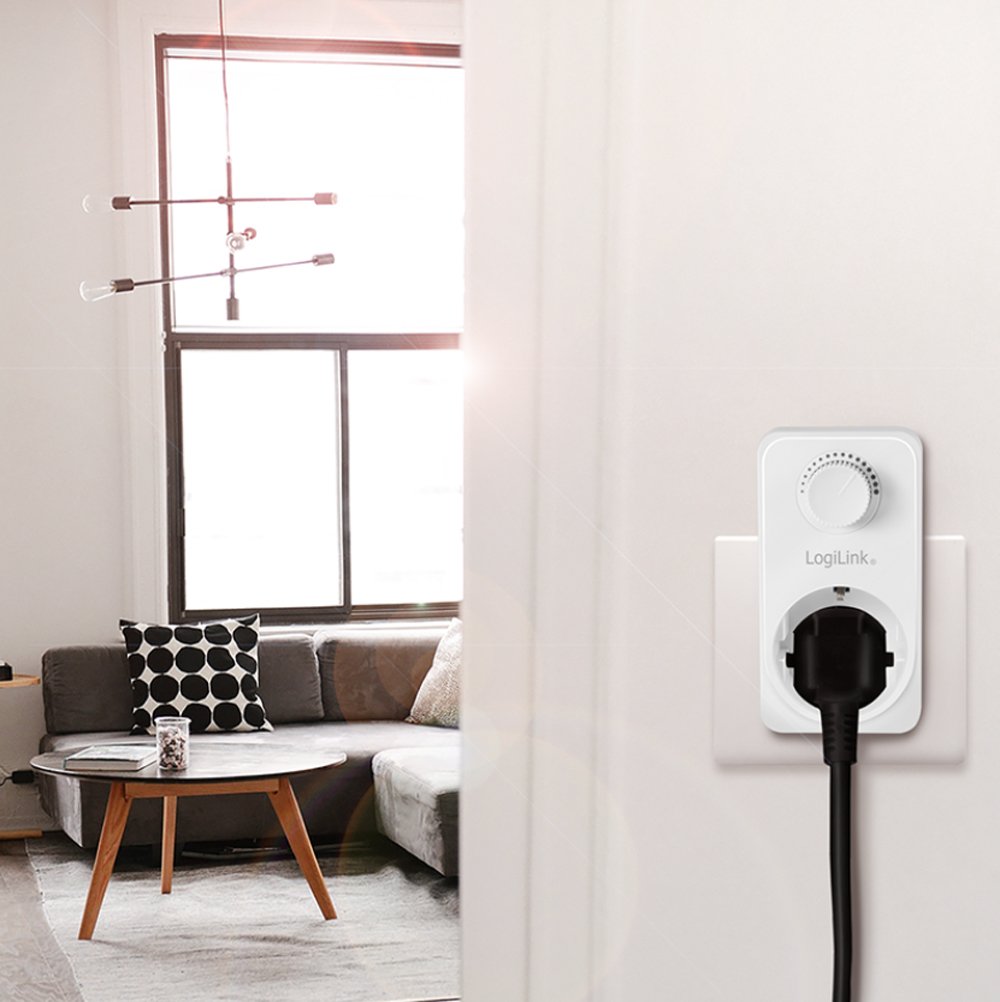 Adattatore Presa con Dimmer 1x CEE 7/3 IP20 LOGILINK - immagine 5