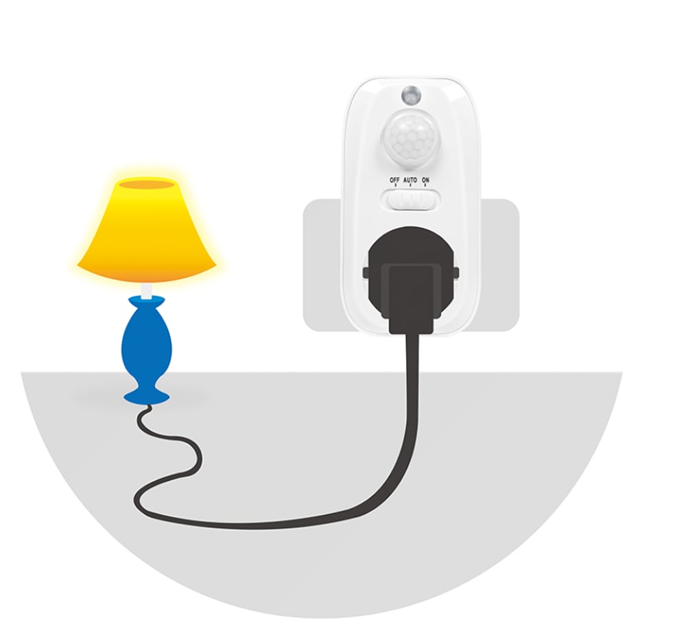 Adattatore Presa con Rilevatore di Movimento PIR 1x CEE 7/3 IP20 LOGILINK - immagine 5