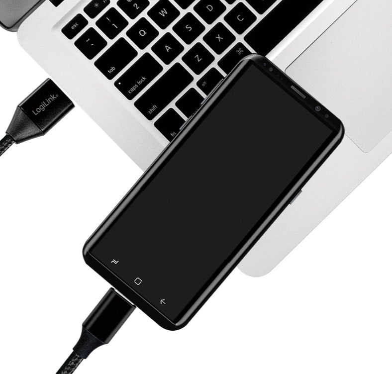 Cavo HighSpeed USB-C™ Maschio/USB-A Maschio 1m Nero LOGILINK - immagine 4