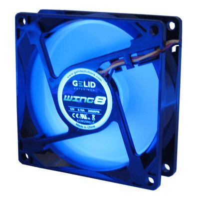 Ventola Wing 80x80x25 12V Blu GELID SOLUTIONS - immagine 4