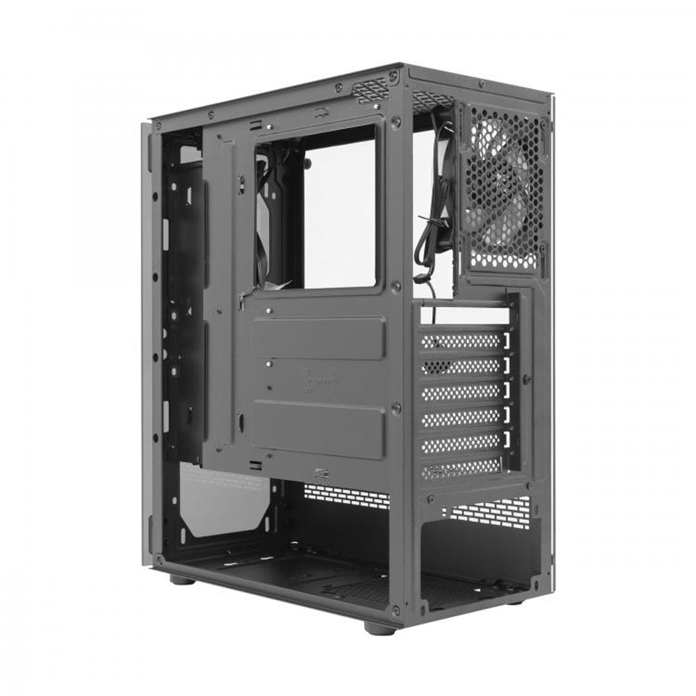 Case Gaming ATX Mid-Tower con Pannello Laterale e Frontale Trasparenti WHITE SHARK - immagine 5