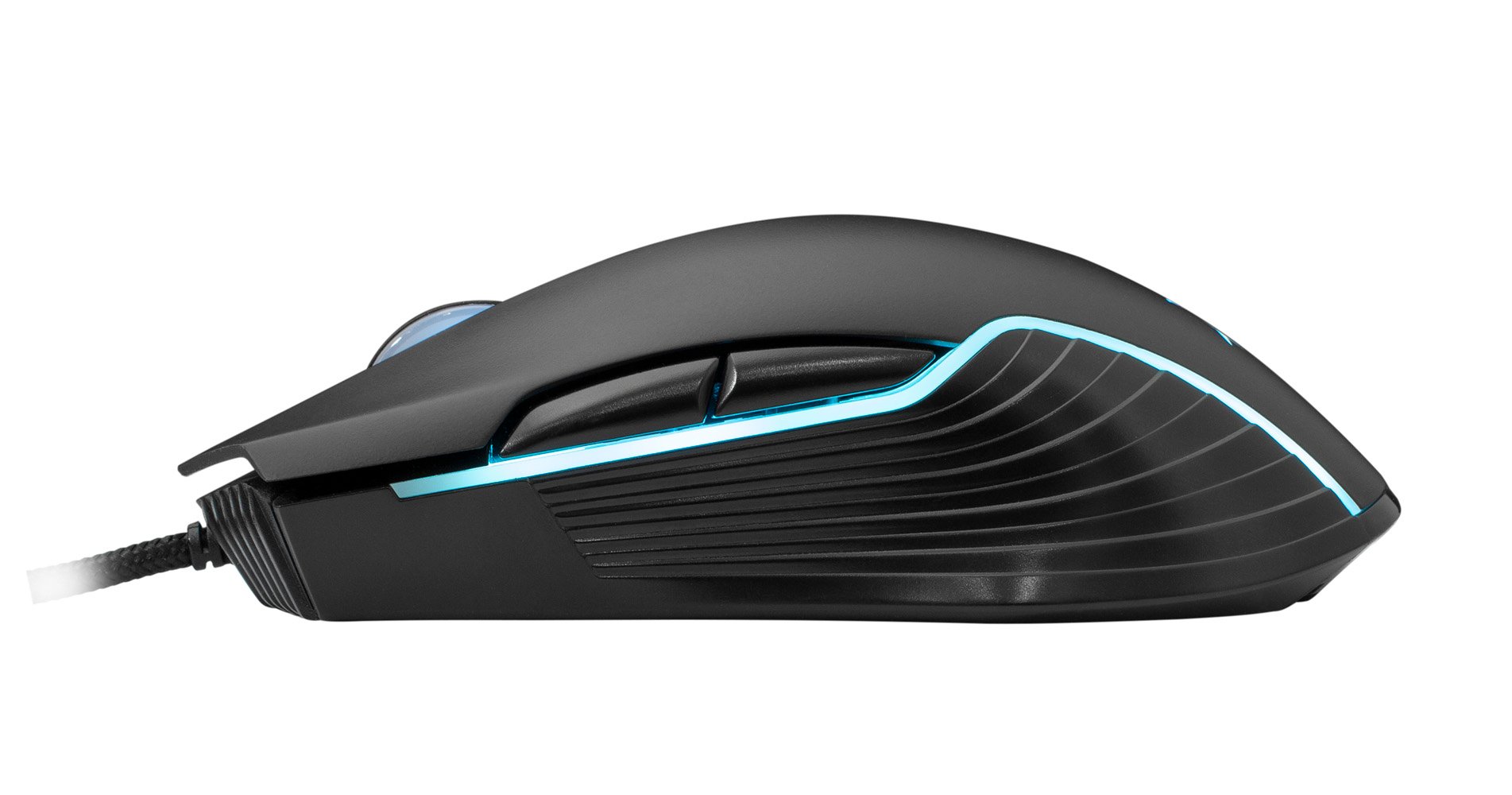 Mouse Gaming 6400 Dpi GM-5003 AZARAH RGB Nero WHITE SHARK - immagine 5