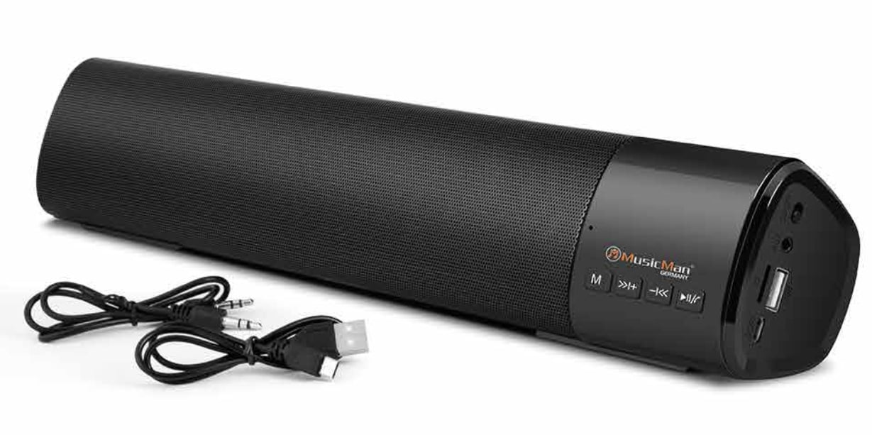 Mini Soundbar Bluetooth V5.1, BT-X54 MUSICMAN - immagine 5