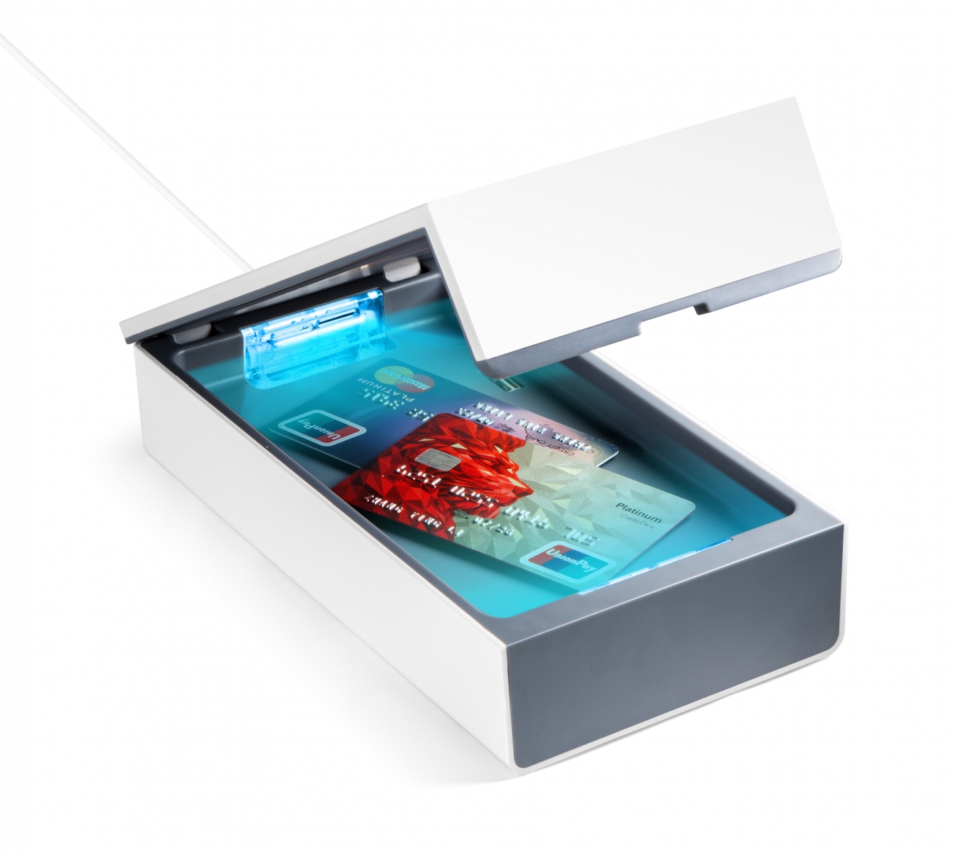 Box Disinfettante UV Anti Virus Sterilizzatore Portatile Ricarica QI TECHNAXX - immagine 5