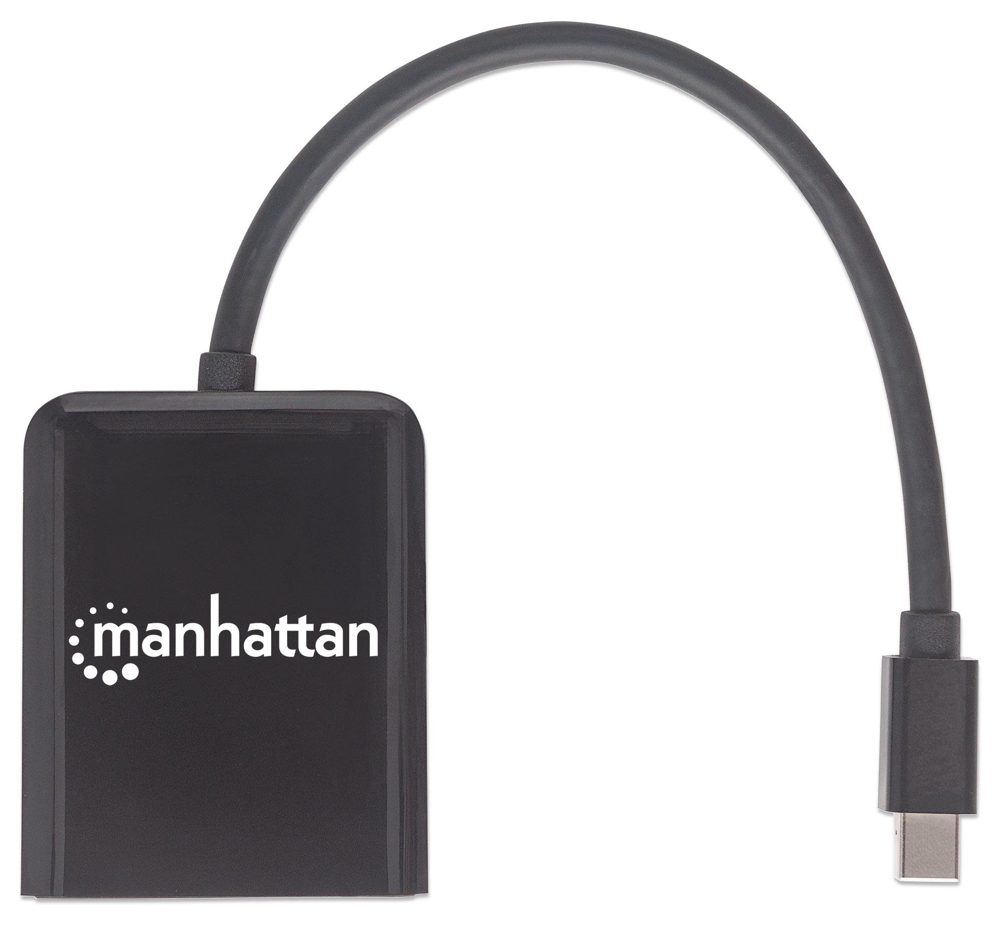 Splitter Hub Mini DisplayPort a 2 porte DisplayPort con MST MANHATTAN - immagine 5