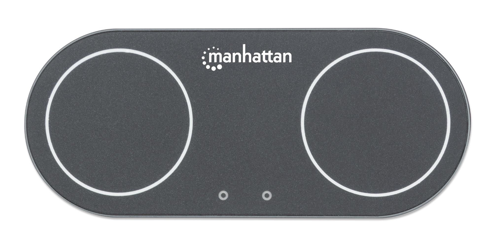 Doppia Stazione di Ricarica Wireless 30W MANHATTAN - immagine 5