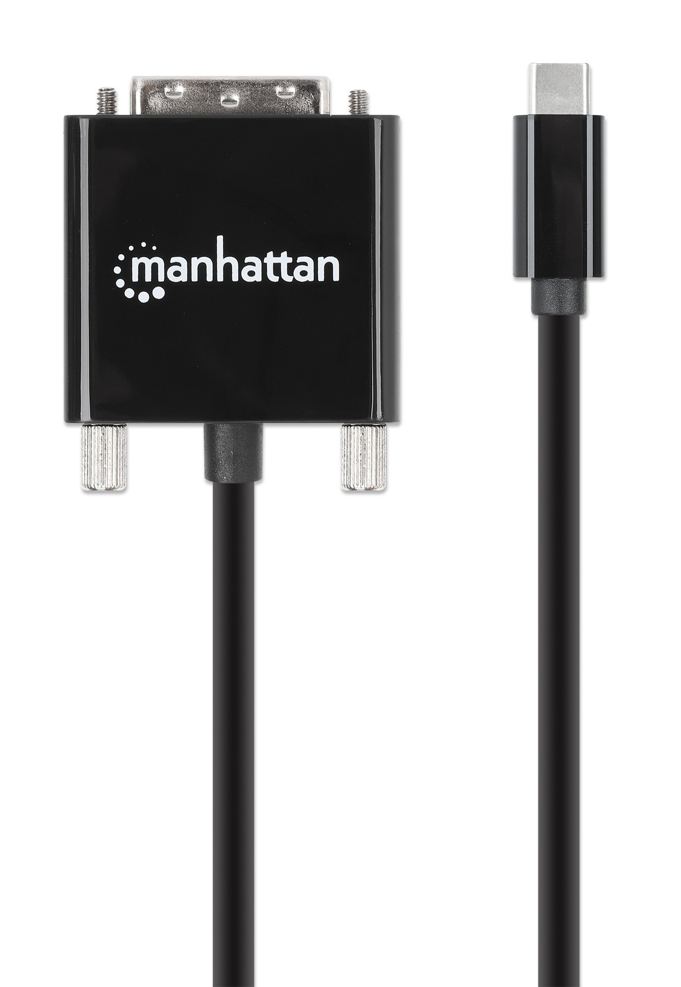 Cavo Adattatore USB-C™ Maschio a DVI Maschio 2m Nero MANHATTAN - immagine 5