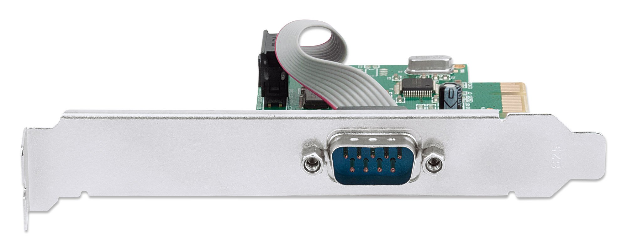 Scheda PCI Express Seriale 1 Porta DB9 M MANHATTAN - immagine 5