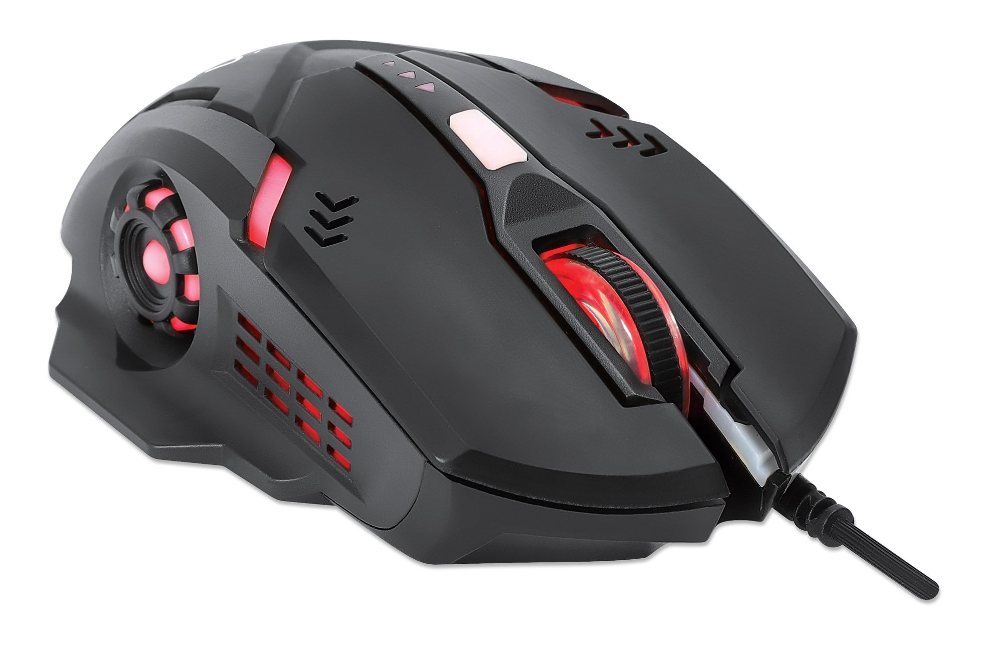 Mouse Ottico Gaming USB 3200dpi Retroilluminazione LED RGB MANHATTAN - immagine 4