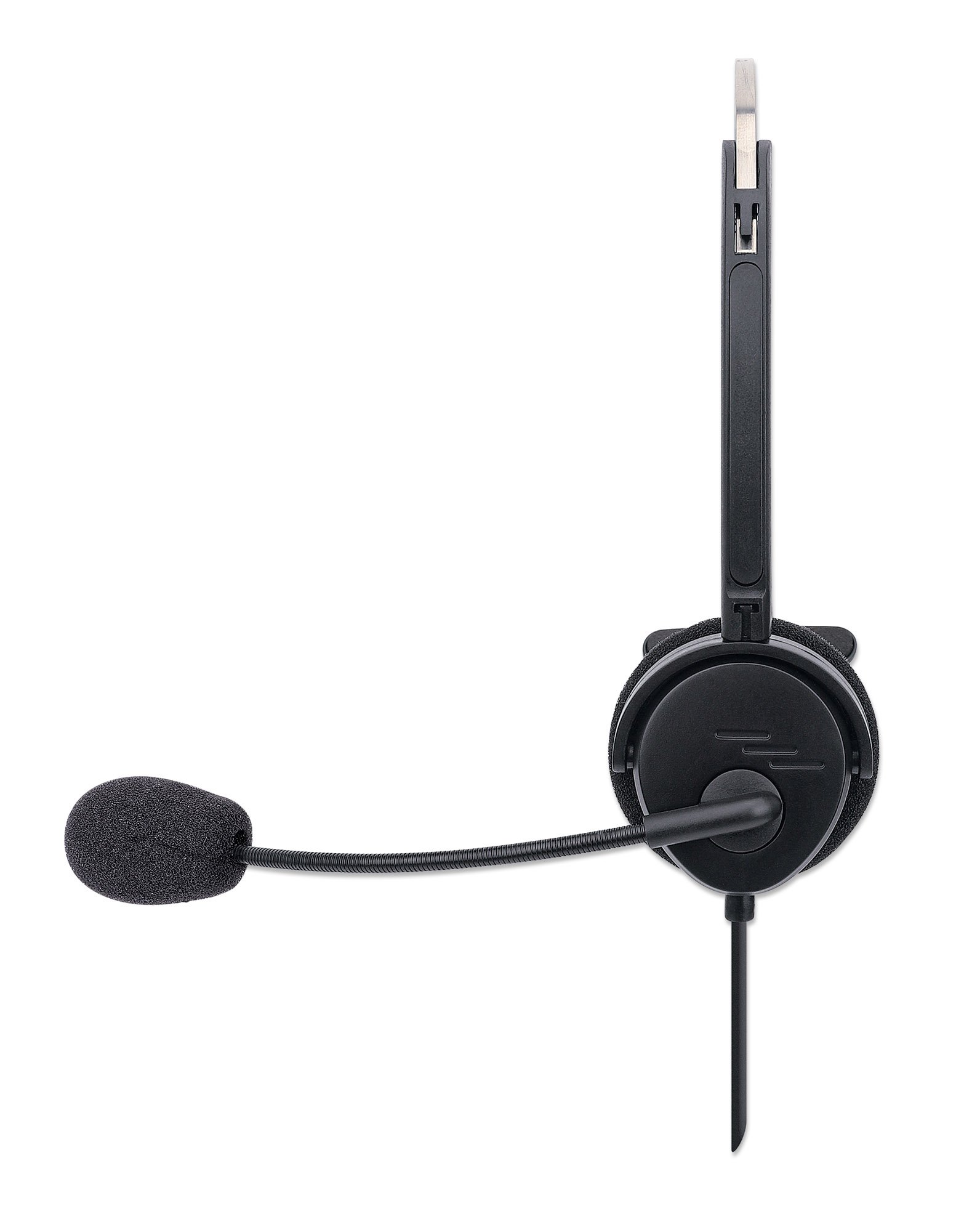 Cuffie Mono USB con Microfono Flessibile MANHATTAN - immagine 5