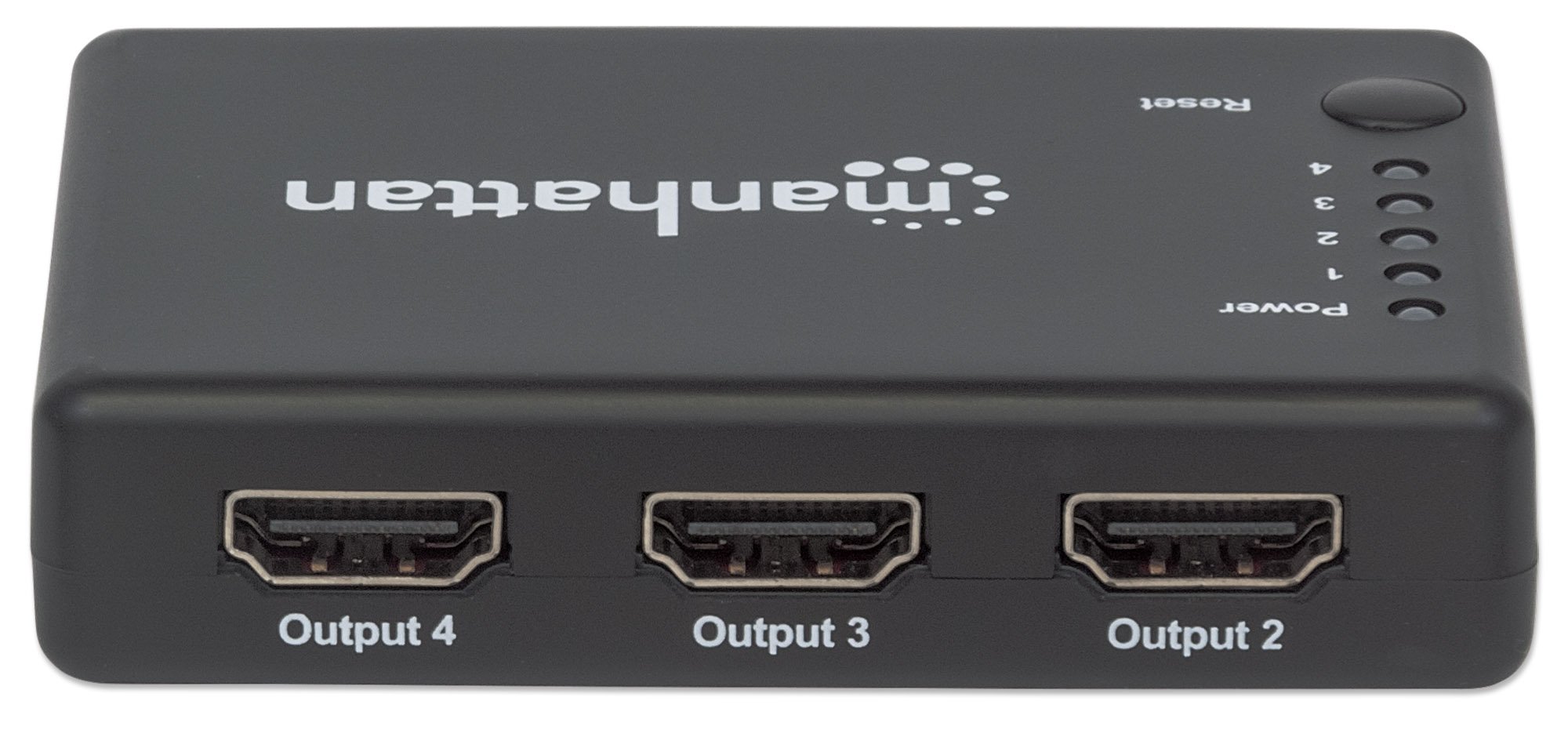 Splitter HDMI 4K UHD 3D con LED 4 vie MANHATTAN - immagine 5