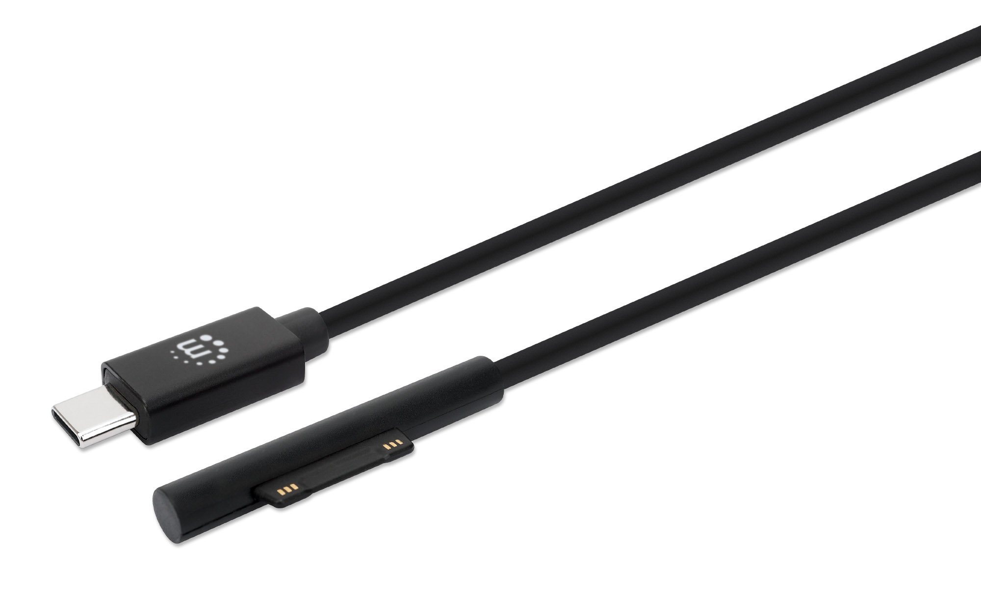 Cavo di ricarica da USB-C™ a Surface® Connect 1,8m Nero MANHATTAN - immagine 5