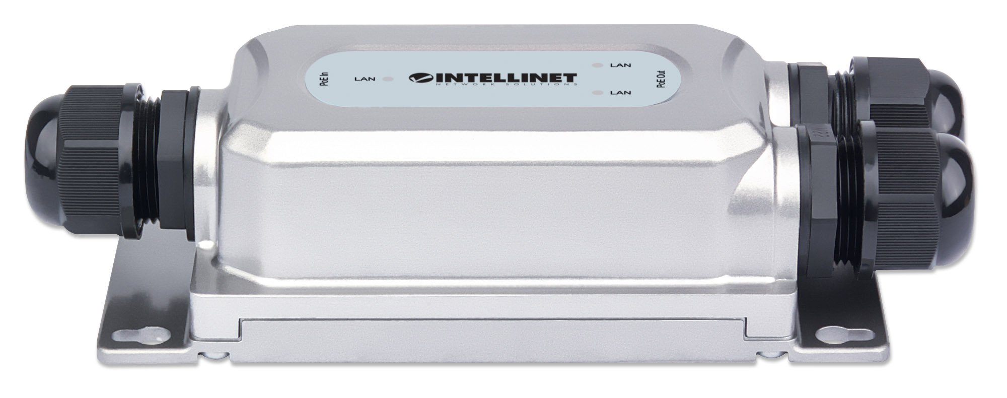 Extender Gigabit 2 porte Ultra PoE per Esterno Antivandalo INTELLINET - immagine 5