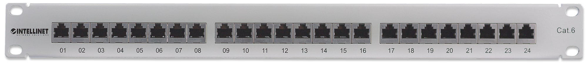 Pannello Patch FTP 24 Posti Cat.6 INTELLINET - immagine 4