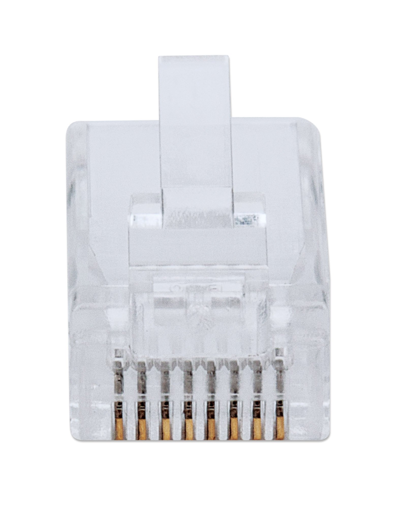 Confezione 100 Plug modulari RJ45 Passanti Cat5e FastCrimp INTELLINET - immagine 5