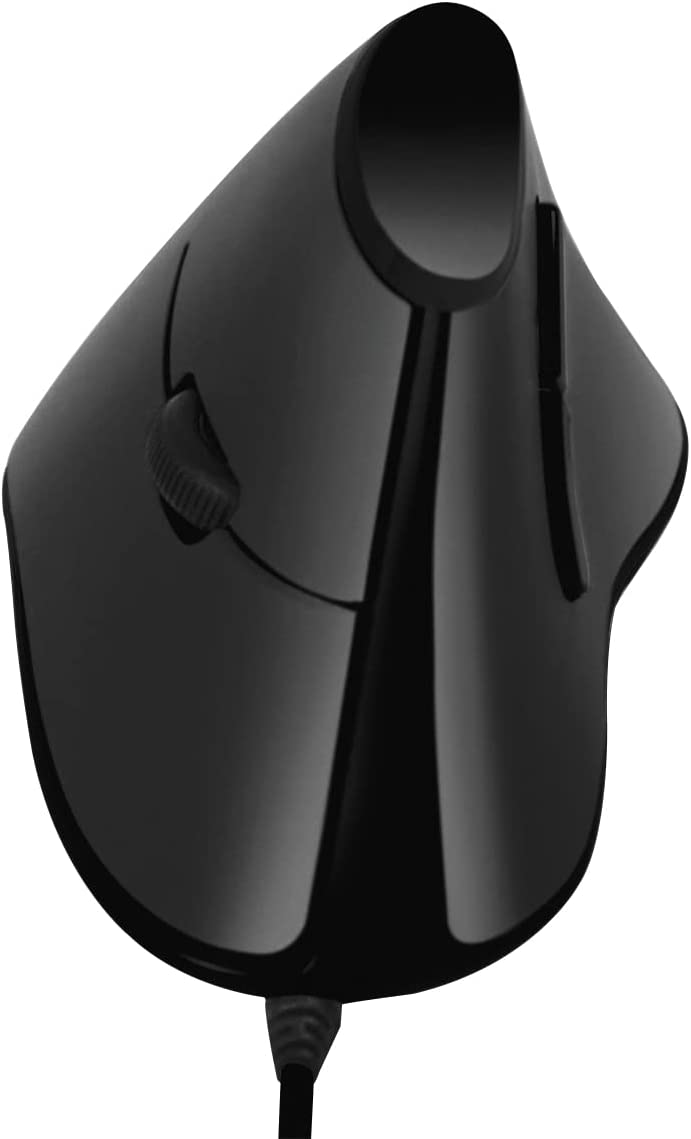 Mouse Verticale Ottico Ergonomico USB 1000dpi Nero LOGILINK - immagine 5