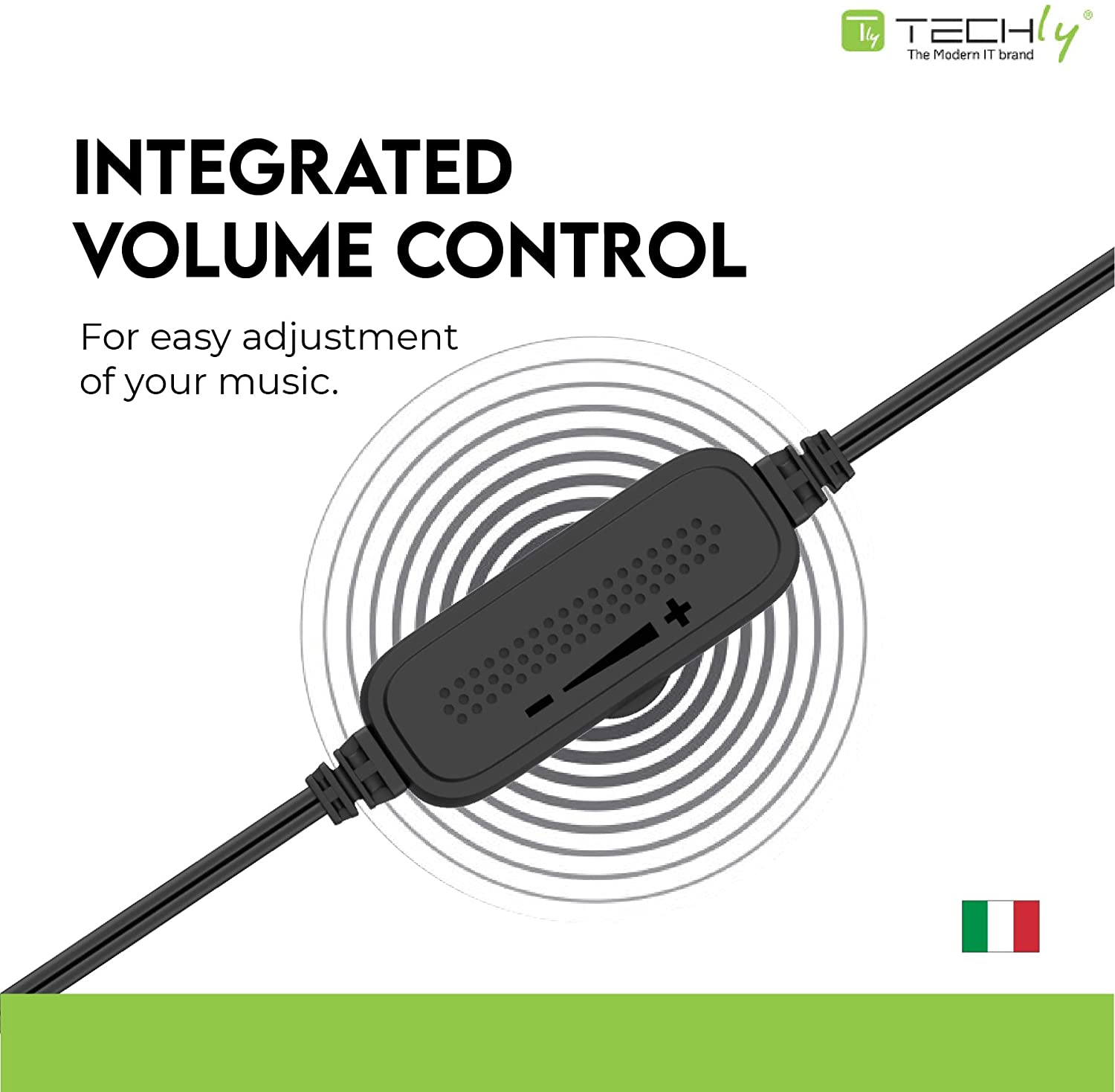 Set Altoparlanti per Notebook e PC USB 2.0 Jack 3,5mm Controllo Volume TECHLY - immagine 5