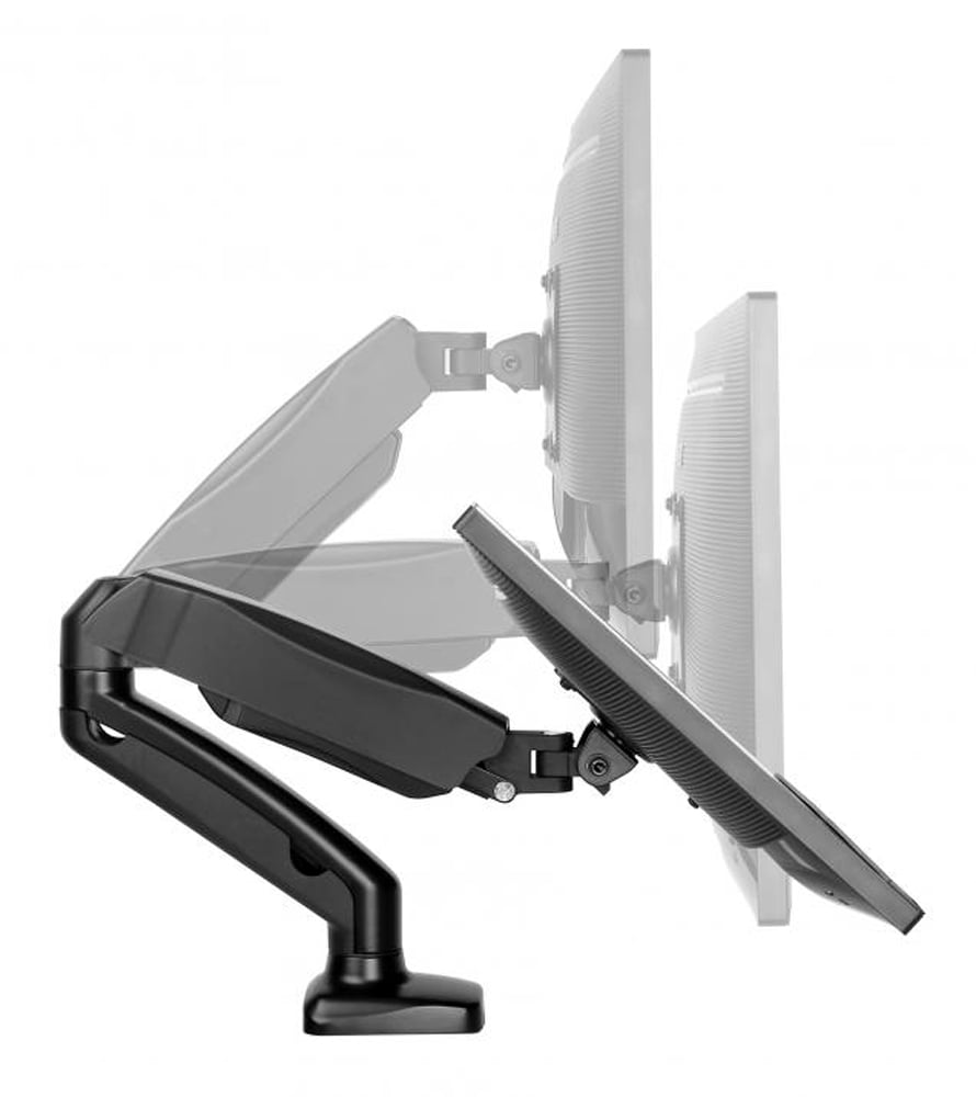 Supporto da Scrivania per Monitor 13-27'' con USB e audio TECHLY - immagine 5