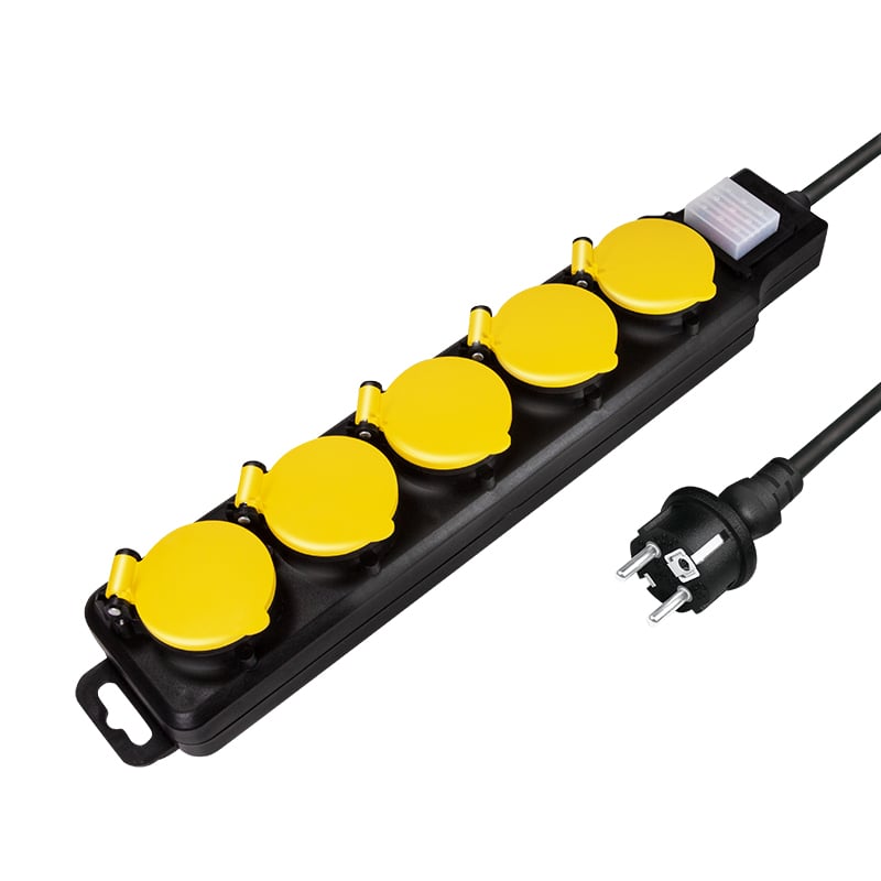 Multipresa 5 Posti Schuko per Esterno LOGILINK