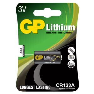 Blister 1 Batteria al Litio CR123A GP BATTERIES