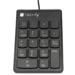 Mini Tastierino Numerico con Cavo USB e 18 Tasti TECHLY