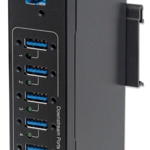 Hub Industriale USB 3.0 7 Porte MANHATTAN
