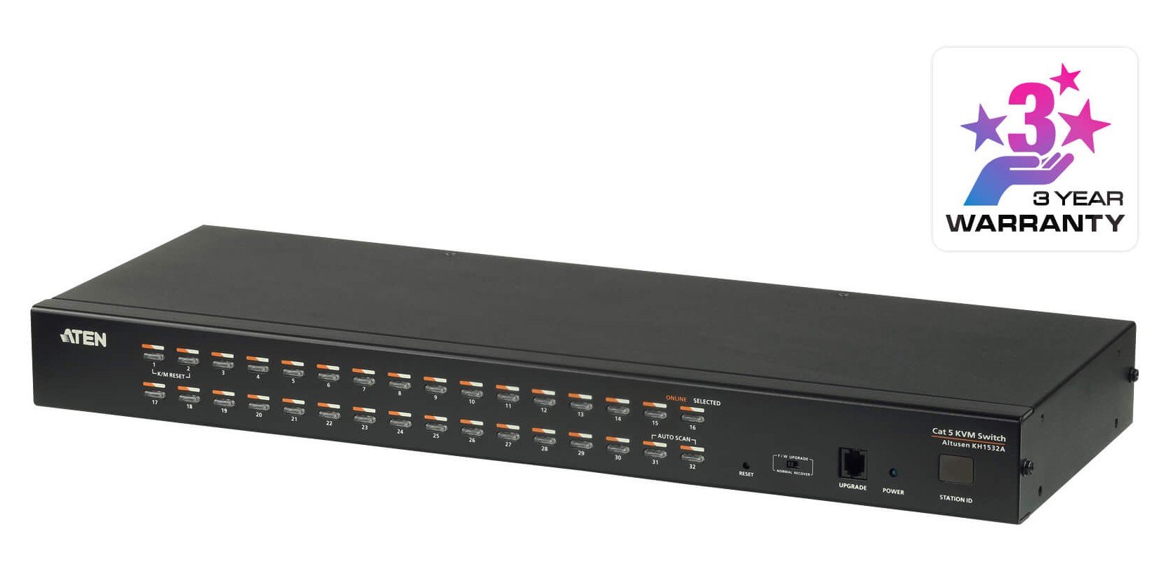 Switch KVM Cat.5 a 32 porte con porta Daisy-Chain, KH1532A ATEN