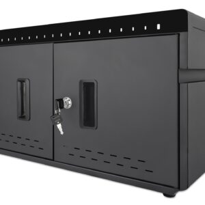Armadietto Stazione di Ricarica USB-C™ 360W per 20 Smartphone e Tablet fino a 10,2'' MANHATTAN