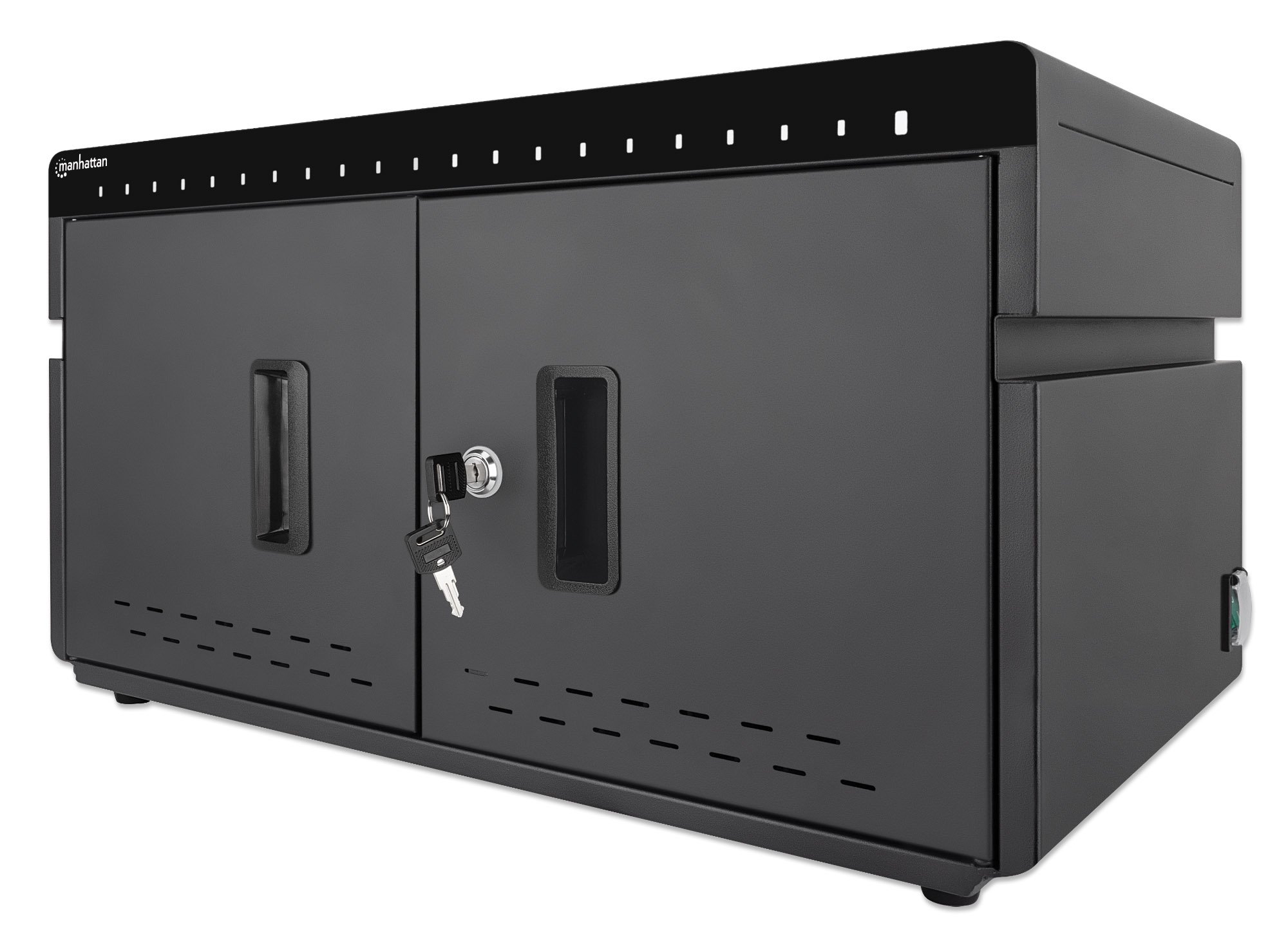 Armadietto Stazione di Ricarica USB-C™ 360W per 20 Smartphone e Tablet fino a 10,2'' MANHATTAN